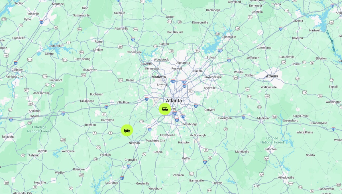 Van Rentals Near You in Atlanta: Plan an Epic Southern Road Trip