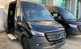 Sprinter van for group travel in Atlanta, GA