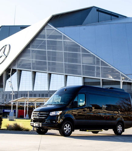Sprinter van rental fleet available in Atlanta, Georgia