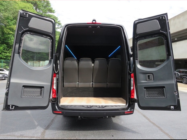 Luxury 15-passenger Sprinter van rental in Charlotte, NC