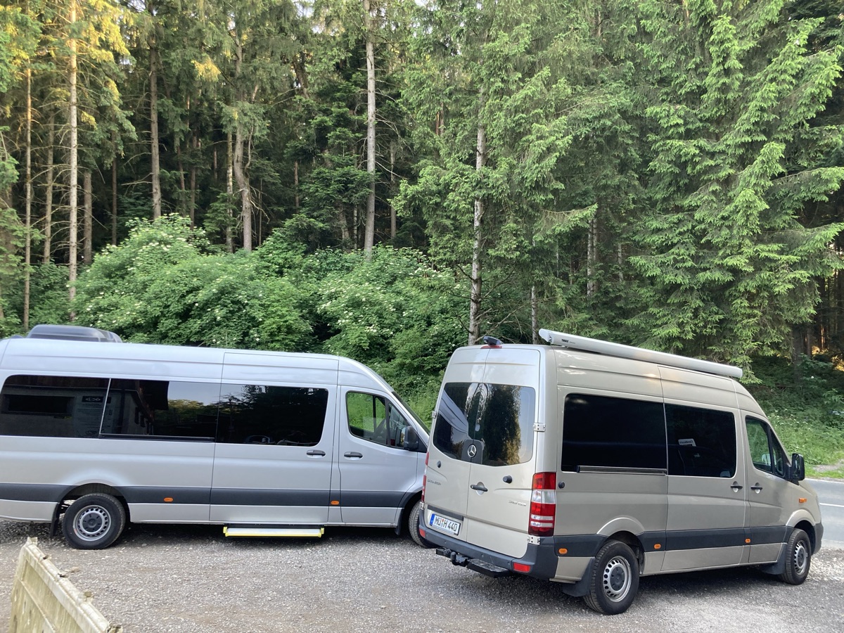 Mercedes-Benz Sprinter van for group travel in Denver, CO