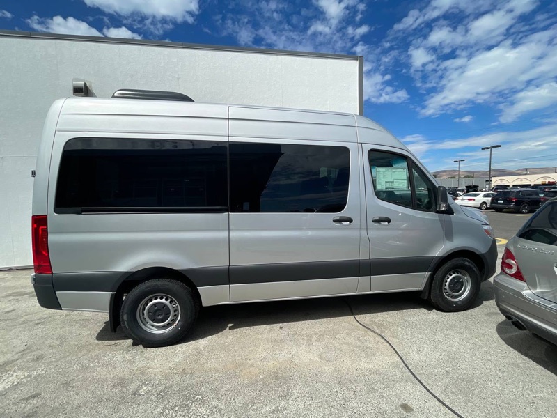 Silver 12-seater Sprinter van rental in Greensboro