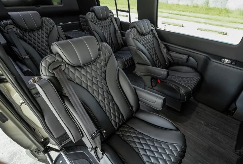 Sprinter van for rent in Houston near George Bush Intercontinental Airport (IAH)