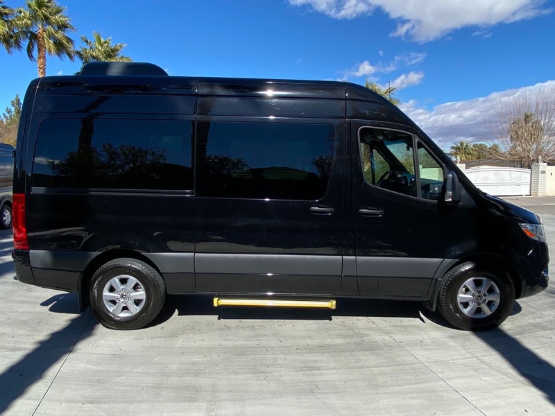 Sprinter van fleet available for rent in Los Angeles