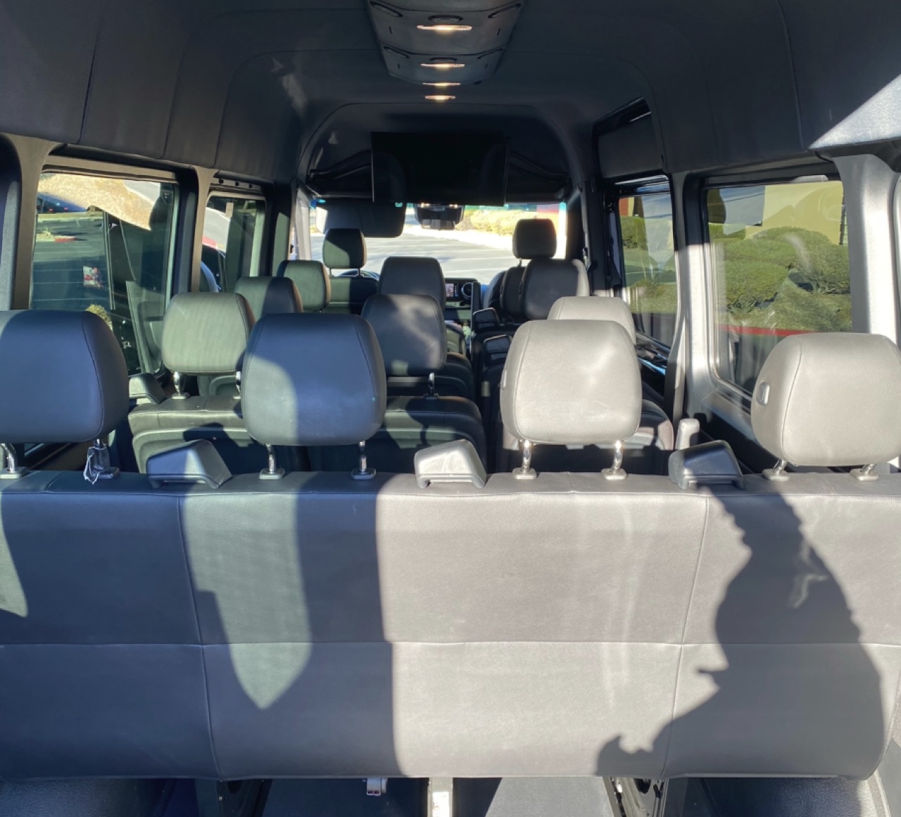 Mercedes-Benz Sprinter passenger van for rent in Lubbock, TX — Texas Tech and LBB airport service