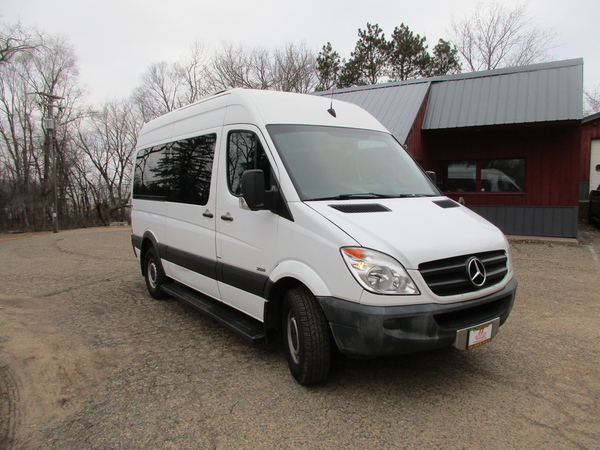 Mercedes-Benz Sprinter van interior detail in Minneapolis, MN