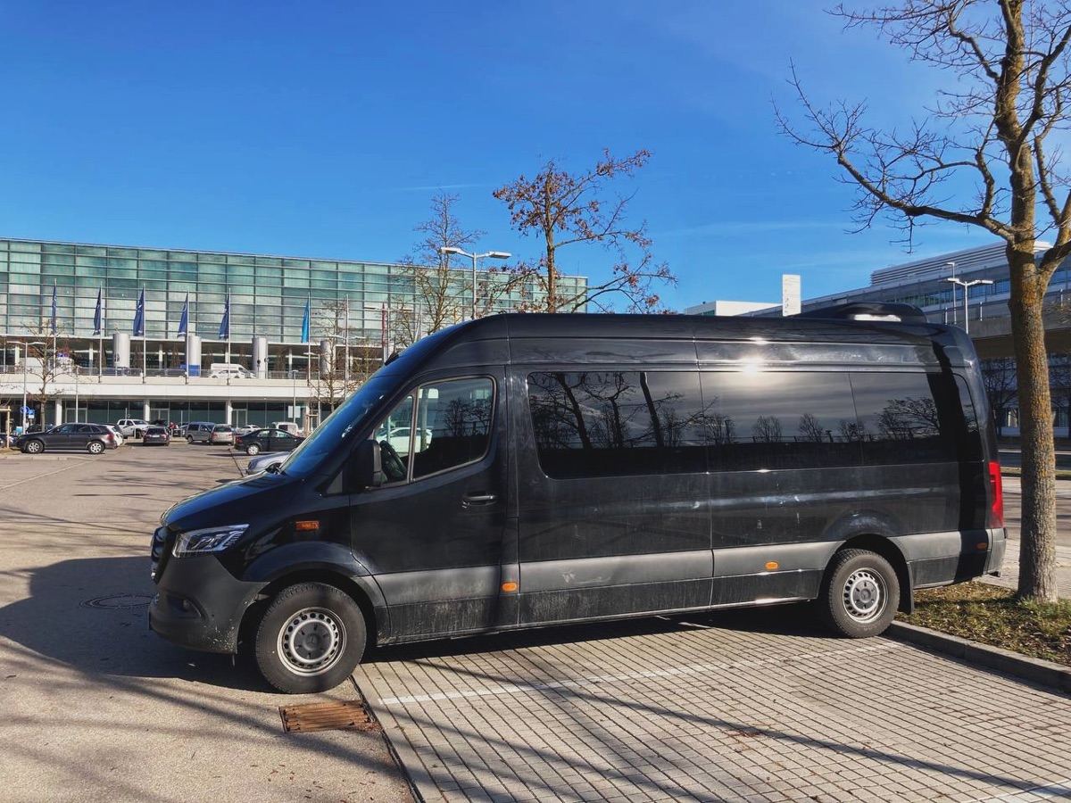 Sprinter van rental in Munich, Germany — exterior view