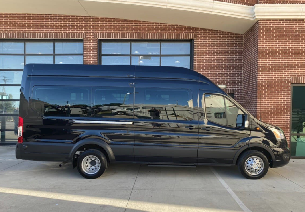 Sprinter Rentals Phoenix fleet of passenger vans near PHX Airport