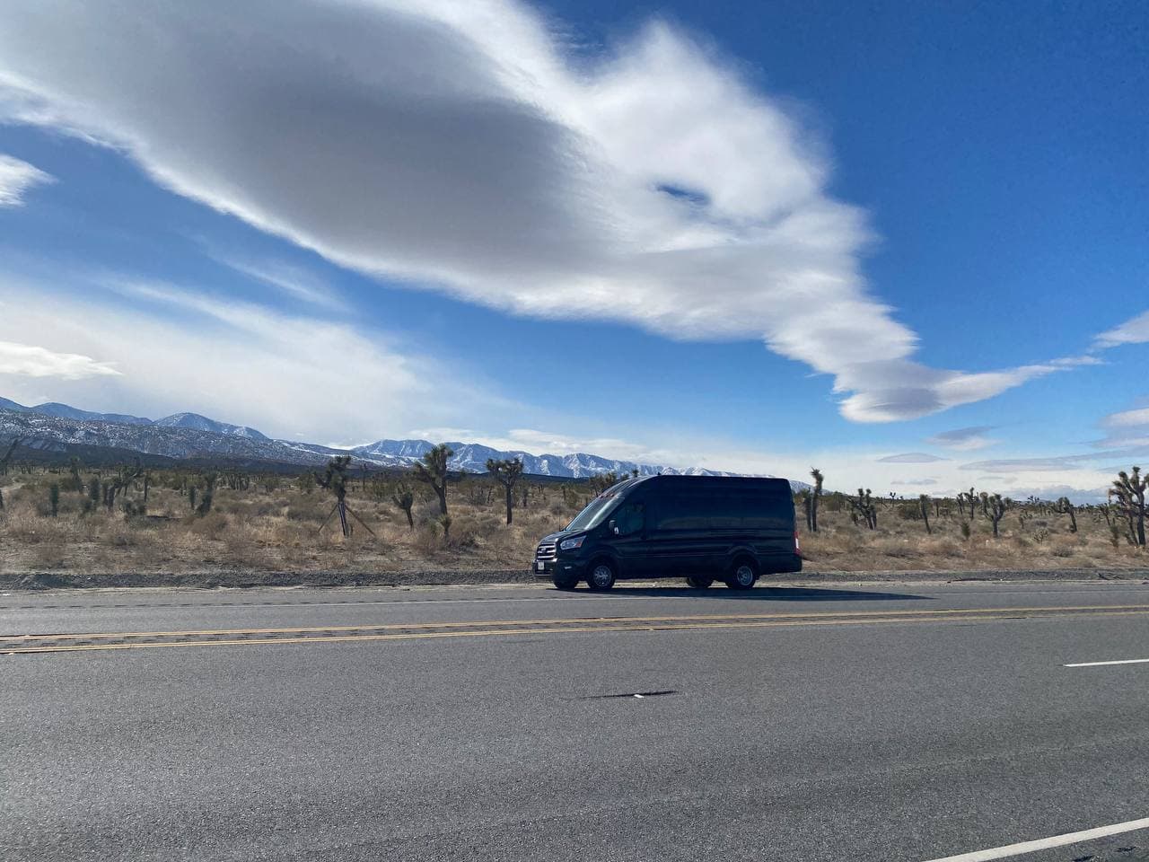 Ford Transit 15-passenger van with recliner seats for rent in Phoenix, AZ