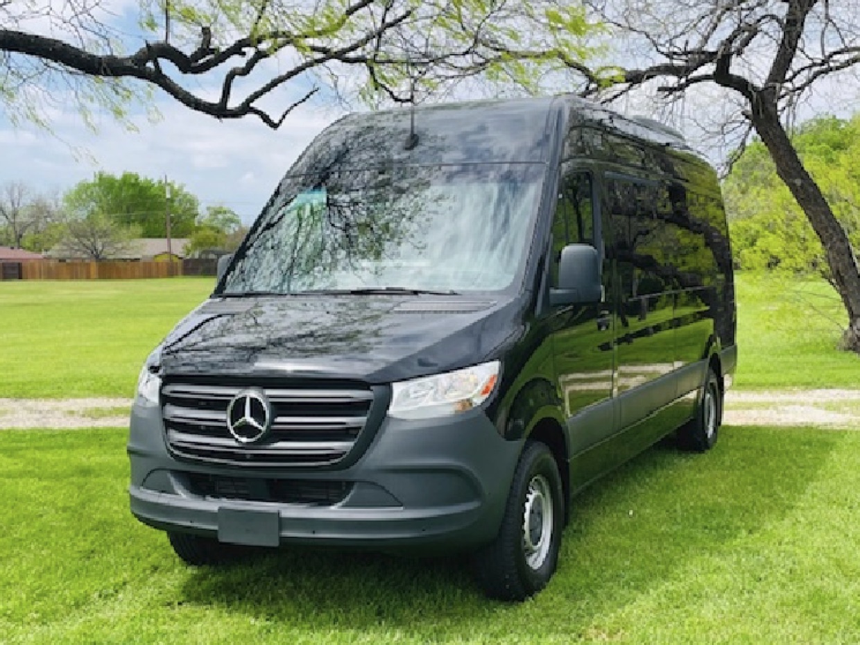 15-passenger Sprinter van available for rent in Raleigh-Durham, North Carolina