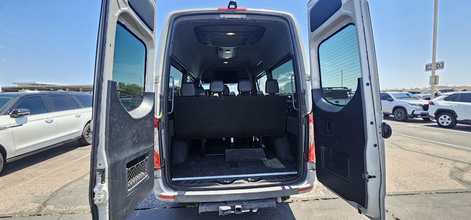 Sprinter van rental for group travel in Riverside and Palm Springs, California