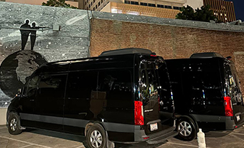 Black Sprinter van rental in San Diego, California