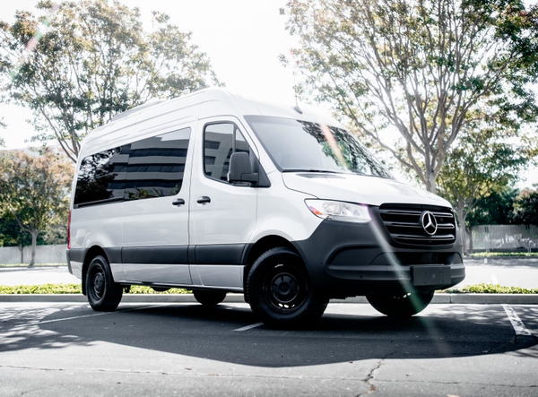 2024 Mercedes-Benz Sprinter 12-seater van for rent in San Jose