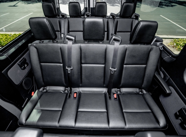 2024 Mercedes-Benz Sprinter 12-seater passenger van in Silicon Valley