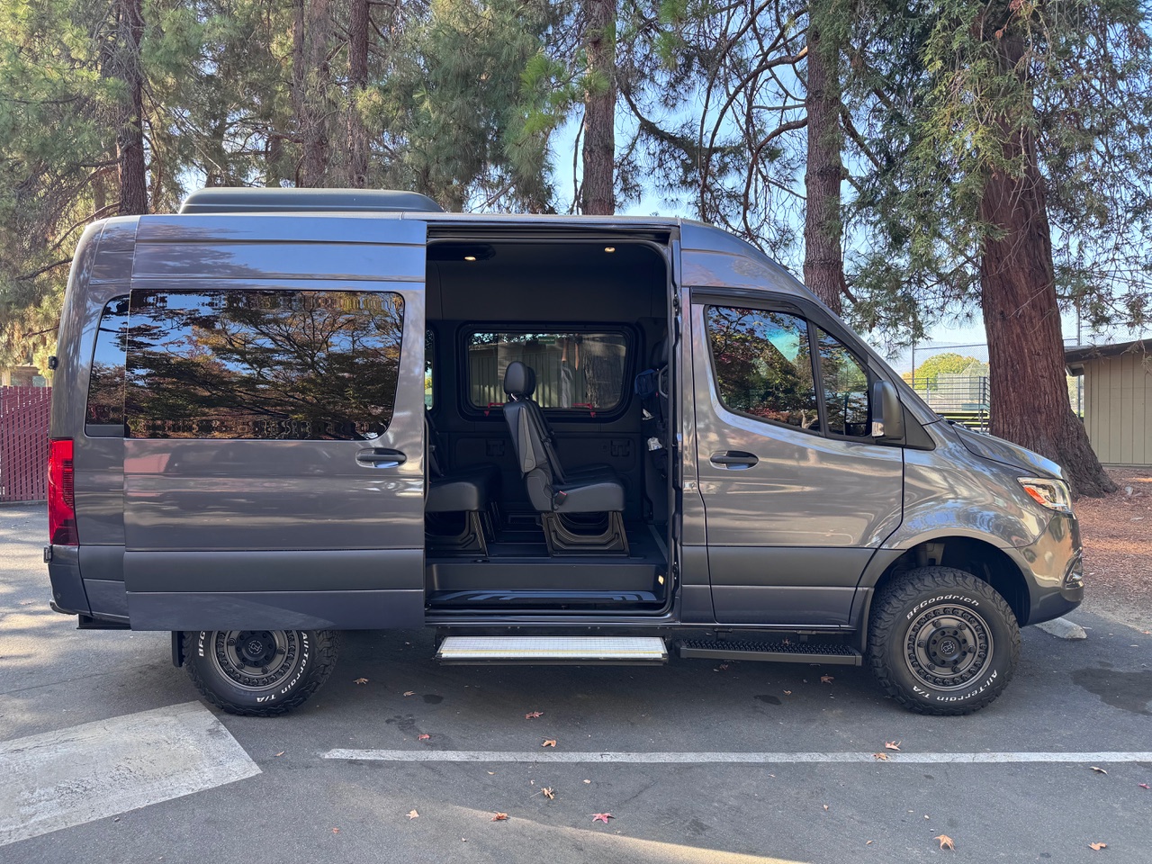 Sprinter van for group travel in Seattle, Washington