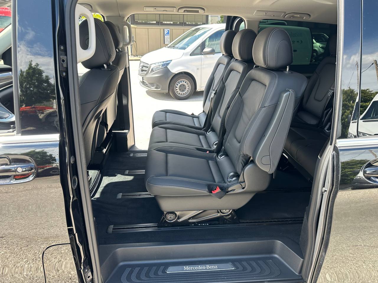 8-passenger Sprinter van rental in Stuttgart with spacious interior