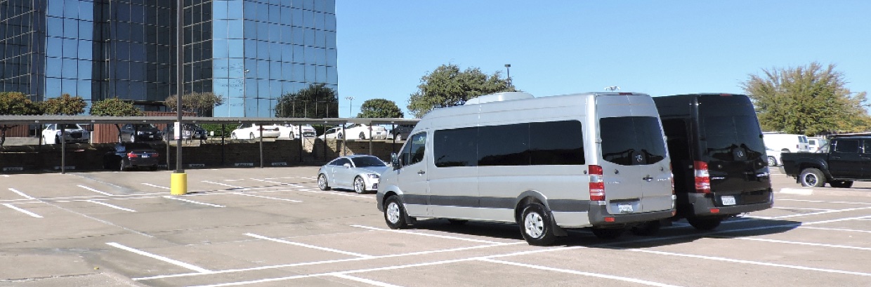 Mercedes-Benz Sprinter passenger van rental in Texarkana, TX — near TXK airport and the Texas / Arkansas state line