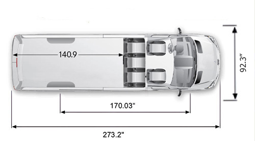 Crew Cargo Sprinter Van Seating Configuration