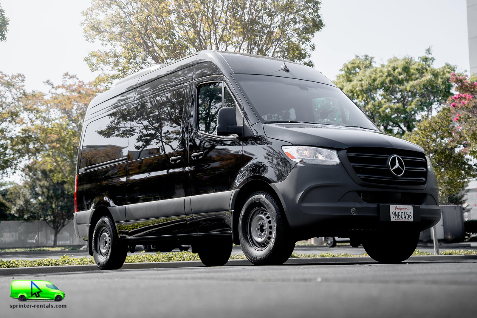 12-seater Mercedes-Benz Sprinter van rental in San Diego, California