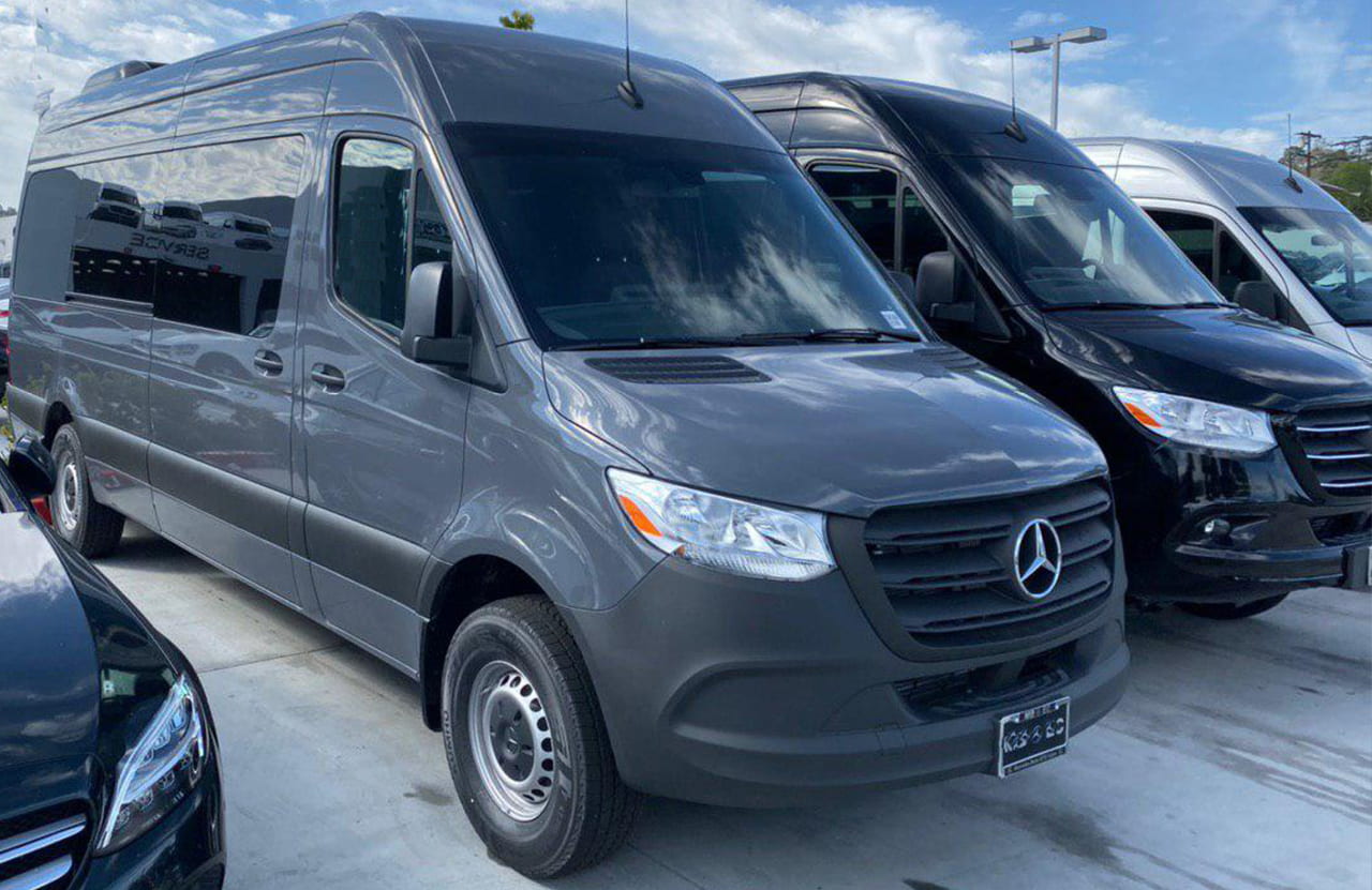 15-seater Mercedes-Benz Sprinter van rental in Orange, New Jersey