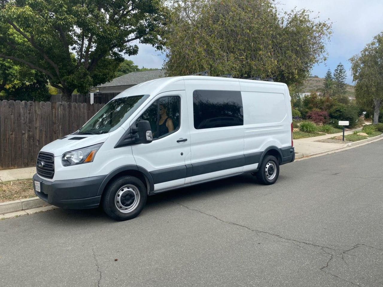 Cargo Transit van rental in Orange County, California