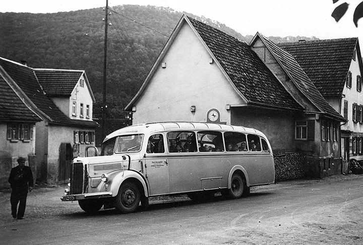 1951 Mercedes-Benz Omnibus in Stuttgart, Germany