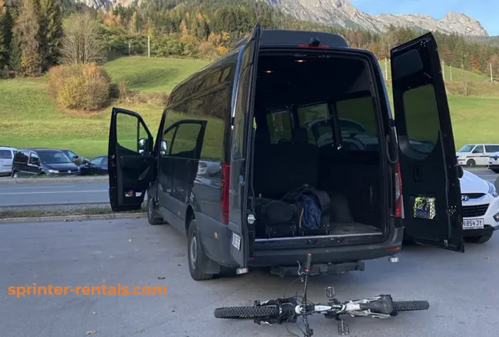 Sprinter-rentals Van-Sharing in the alps near
        Munich