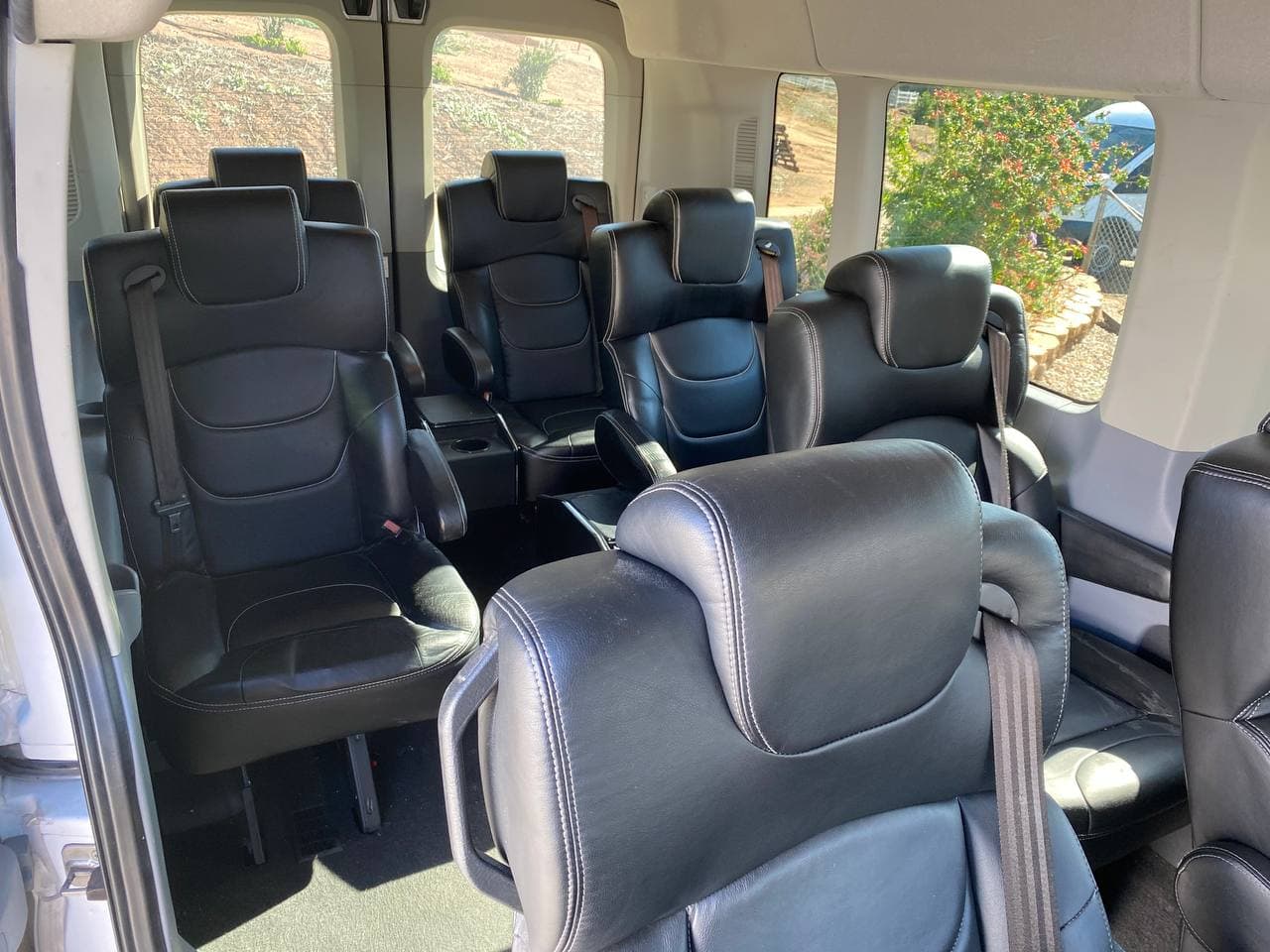 9 Reclining Business Van Transit | Sprinter Van Rentals USA