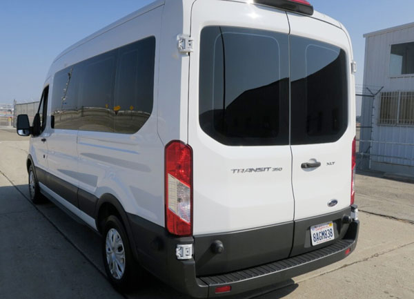 9 Reclining Business Van Transit | Sprinter Van Rentals USA